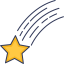 Falling star icon 64x64