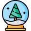 Snow globe icon 64x64