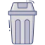 Trash bin Ikona 64x64