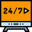 24 hours icon 64x64