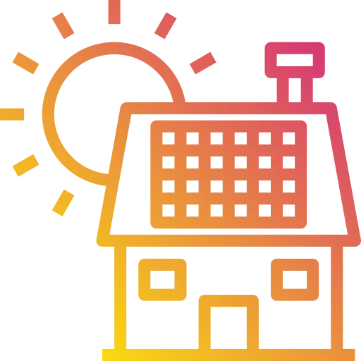Solar panel icon