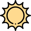 Sun icon 64x64