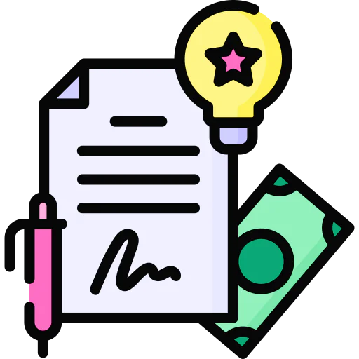 Contract icon