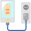 Smartphone charger biểu tượng 64x64