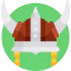 Viking helmet icon 64x64