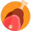 Chicken leg icon 64x64