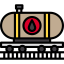 Oil train icon 64x64