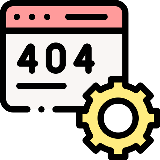 Error 404 icon