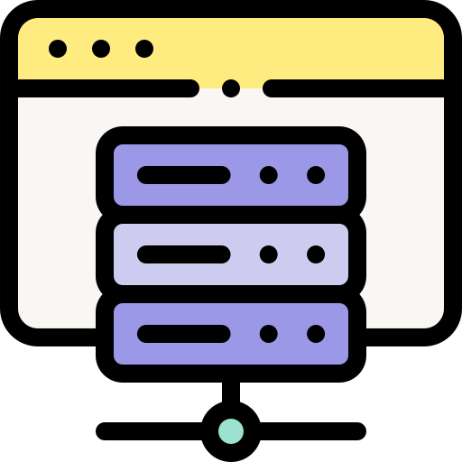Web hosting icon