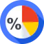 Pie chart icon 64x64