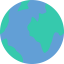 Globe icon 64x64