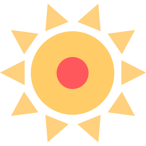 Sun icon
