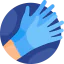 Rubber gloves icon 64x64