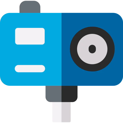 Action camera icon