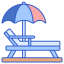 Beach chair ícono 64x64