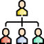Hierarchical structure icon 64x64