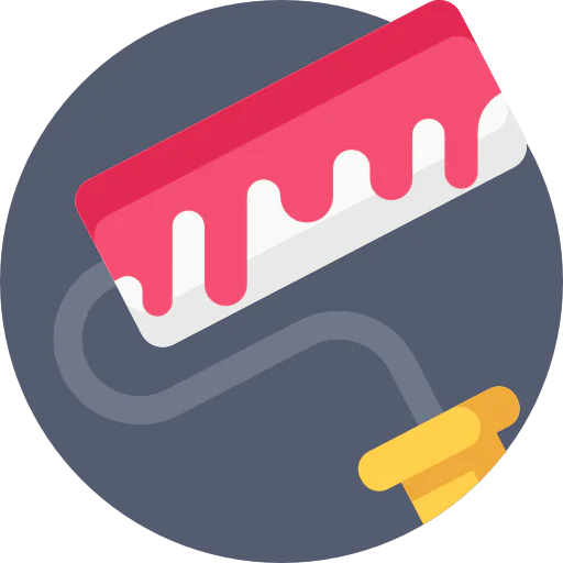 Paint roller icon
