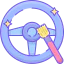 Steering wheel アイコン 64x64