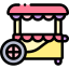 Food cart icon 64x64