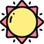 Sun icon 64x64