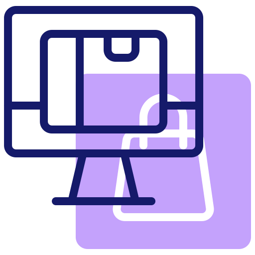 Computer screen icon