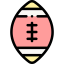 Rugby ball icon 64x64