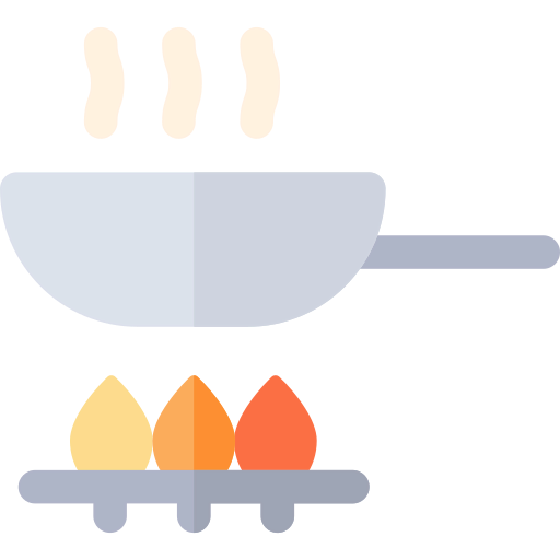 Frying pan icon