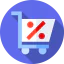 Shopping cart icon 64x64