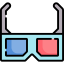 3d glasses icône 64x64