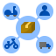 Distribution Symbol 64x64