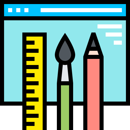 Web design icon