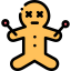 Gingerbread man ícono 64x64