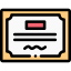 Certificate icon 64x64