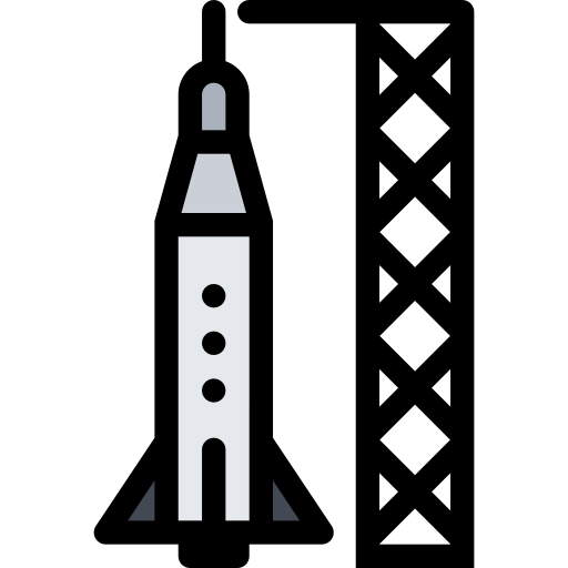Rocket launch icon