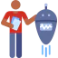 Robot icon 64x64