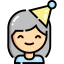 Birthday girl icon 64x64