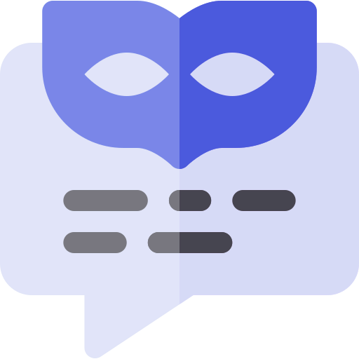 Anonymous message icon