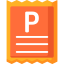 Parking ticket іконка 64x64