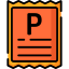 Parking ticket іконка 64x64