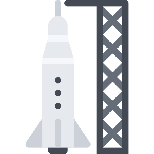 Rocket launch icon