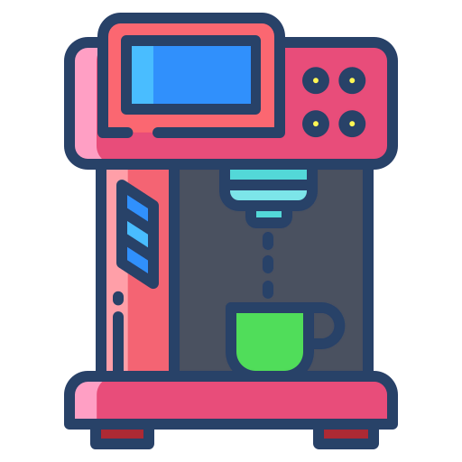 Coffee machine icon