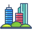 Office building icon 64x64