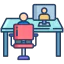 Work from home icon 64x64