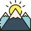 Mountain range ícono 64x64