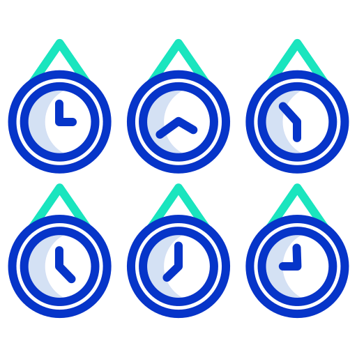 Time zone icon