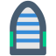 Inflatable boat icône 64x64