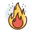 Flame icon 64x64