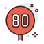 Speed limit biểu tượng 64x64