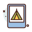 Camping icon 64x64