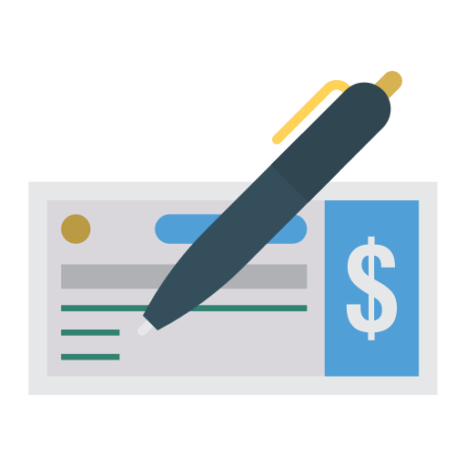 Cheque Symbol